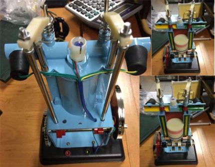 مدل موتور چهار زمانه