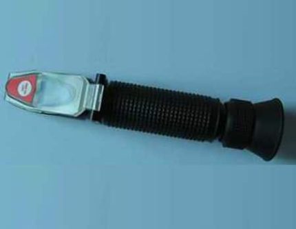 رفراکتومتر دستی تک رنج چراغدار - Brix 0-80