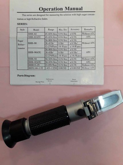 رفراکتومتر_دستی_بریکس_58تا90