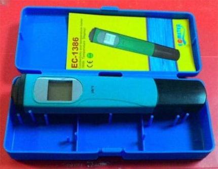 EC متر دستی