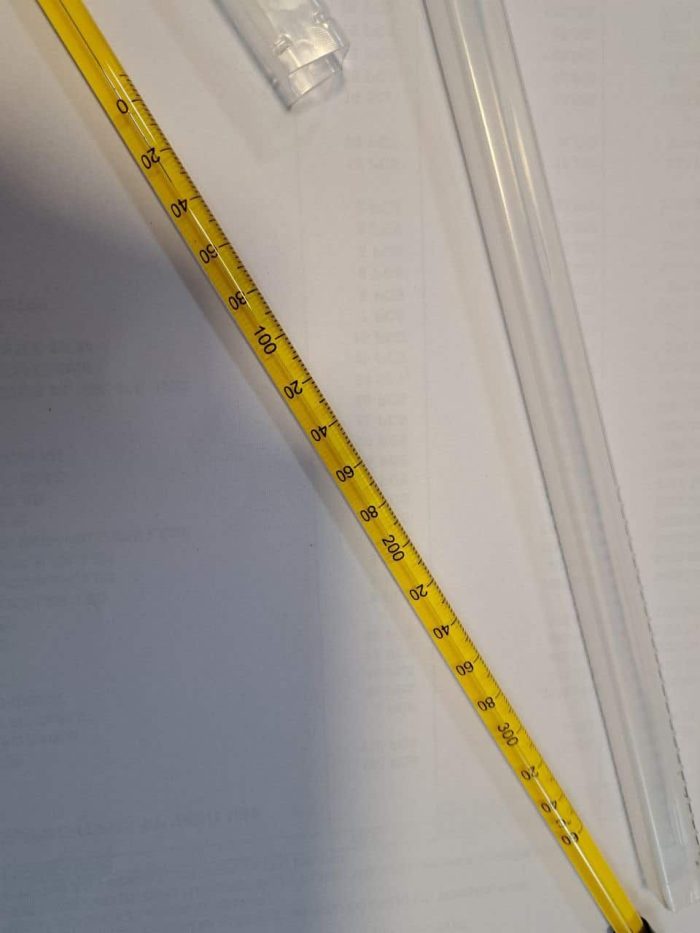 خرید ترمومتر شیشه چیوه ای